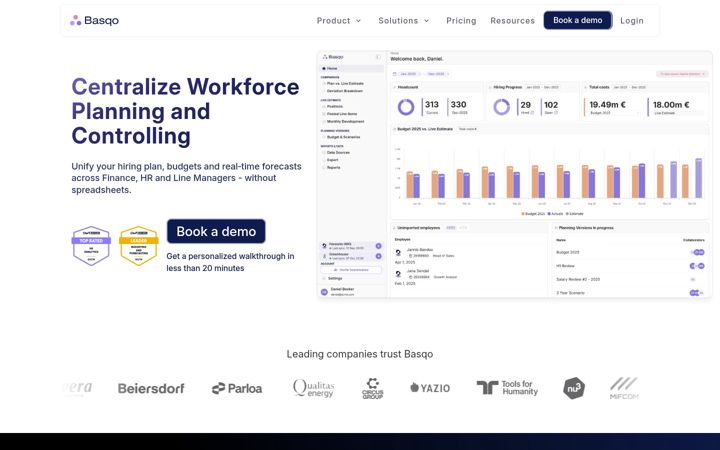 Screenshot of basqo.com