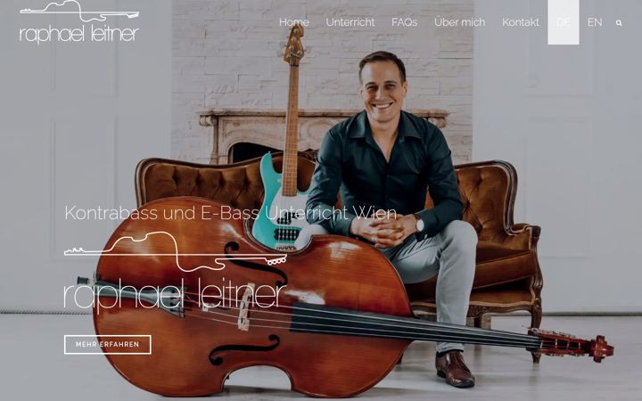 Екранна снимка на bass-unterricht.at