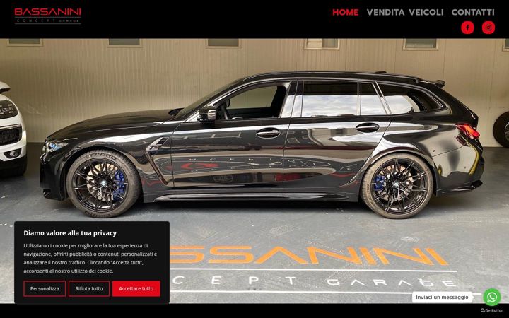 Screenshot of bassaniniconcept.ch