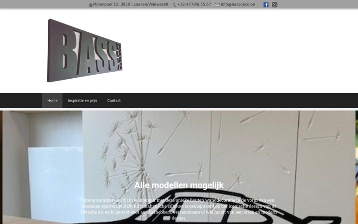 Screenshot di bassdeco.be