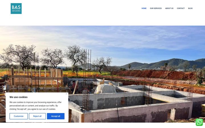 Screenshot of bassegersconstruccionesibiza.com