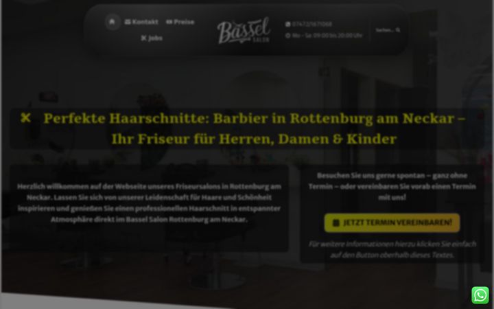 Screenshot stránky bassel-salon.de