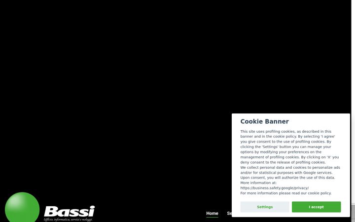 Screenshot of bassi.it
