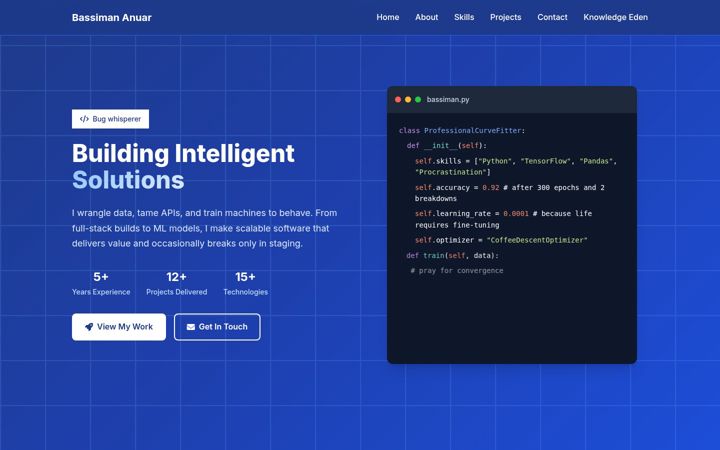 Screenshot of bassiman.com