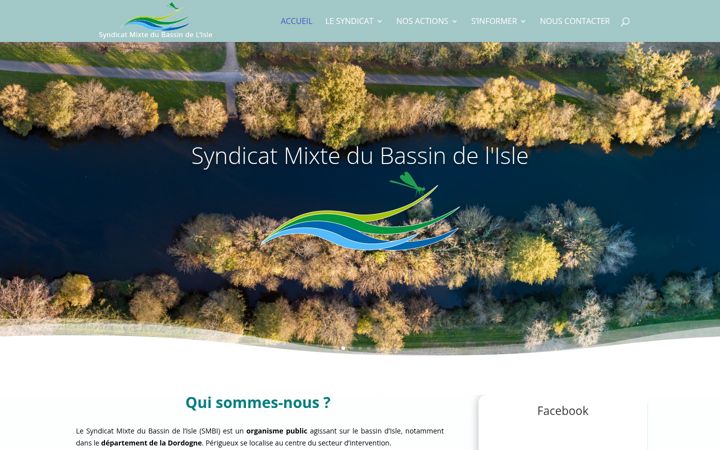 Screenshot of bassin-isle.fr