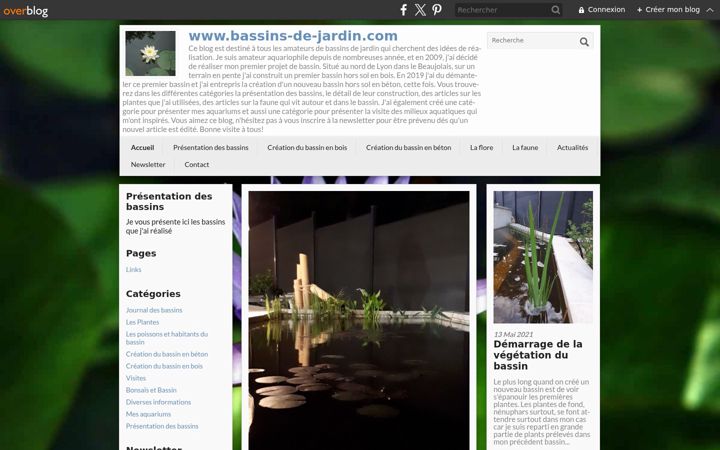 Screenshot of bassins-de-jardin.com