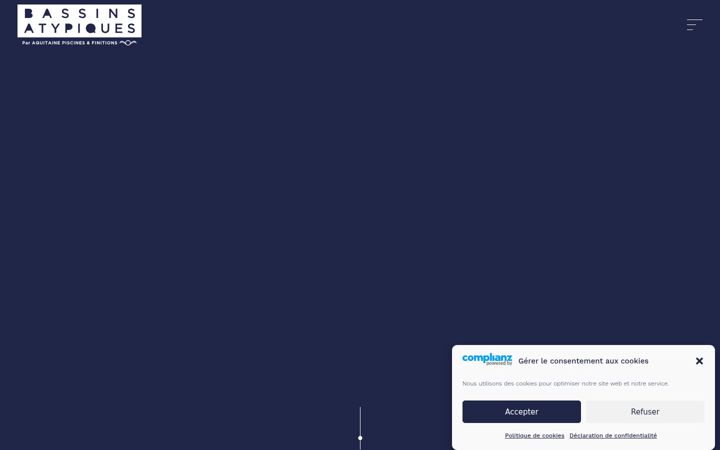 Screenshot of bassinsatypiques.fr