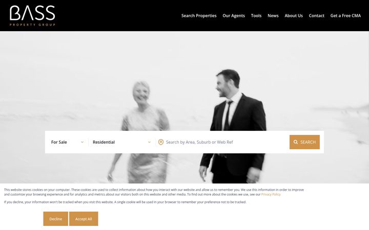 Screenshot di basspropertygroup.co.za