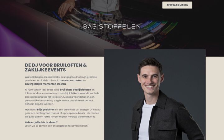 Screenshot of basstoffelen.nl