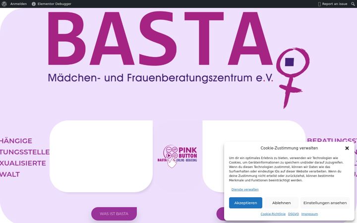 Screenshot of basta-stadthagen.de