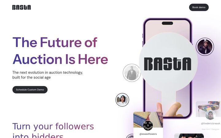 Screenshot of basta.app