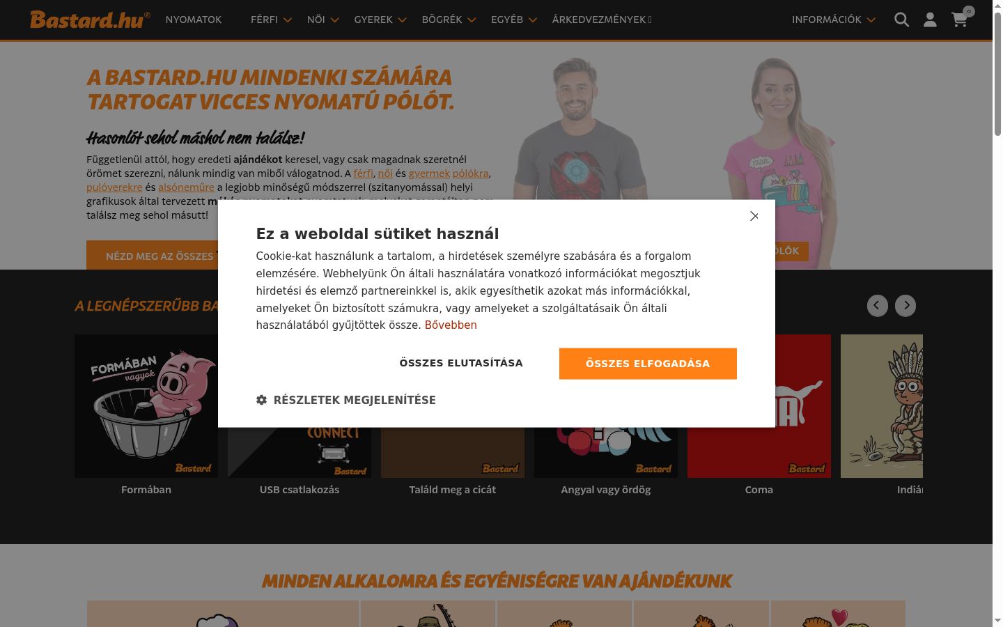 Screenshot tal-banner tal-kunsens muri qabel kwalunkwe interazzjoni