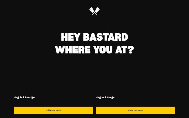 Screenshot of bastardburgers.com