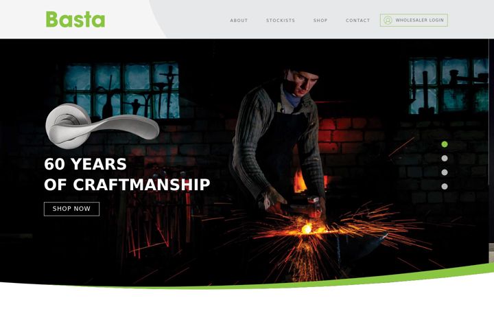 Screenshot of bastawholesale.com