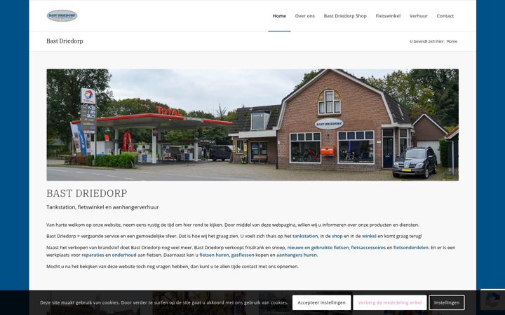 Zrzut ekranu bastdriedorp.nl