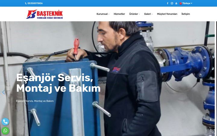 Screenshot of basteknik.net