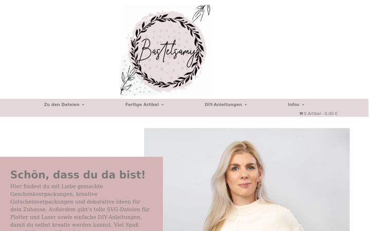 Screenshot of bastelsamy.de