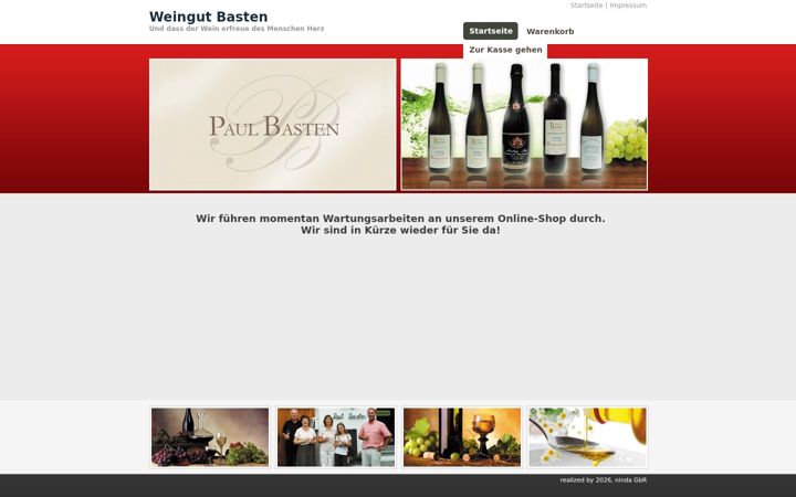 Screenshot of basten-shop.de