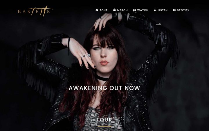 Screenshot of bastette.co.uk