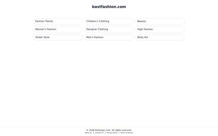 Screenshot of bastfashion.com