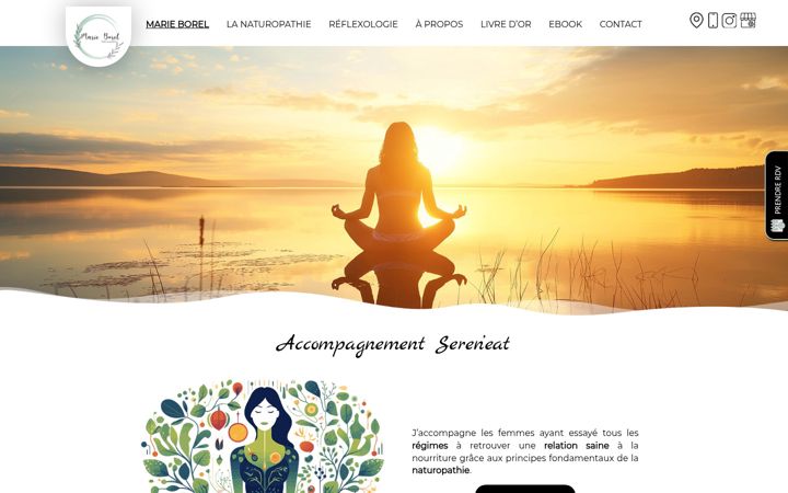 Screenshot of bastia-naturopathe.fr