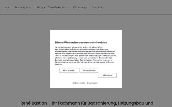 Screenshot of bastian-gebaeudetechnik.de
