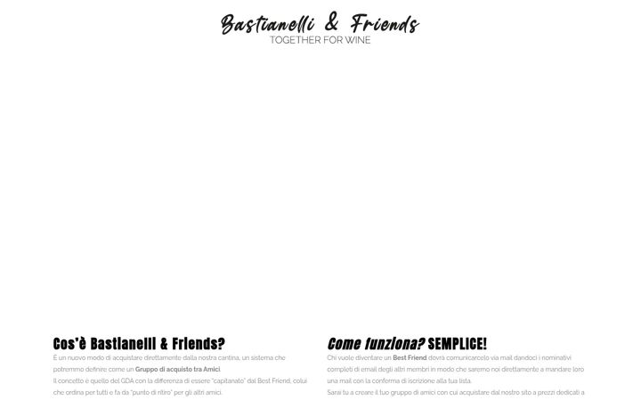 Screenshot of bastianelliandfriends.it