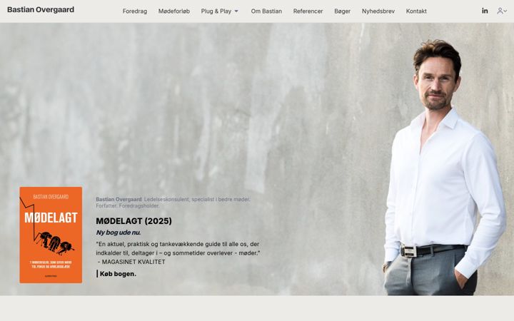 Screenshot of bastianovergaard.dk