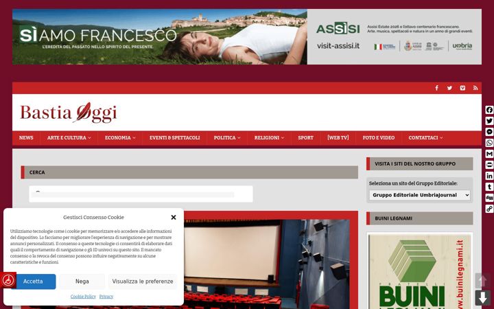 Screenshot of bastiaoggi.it