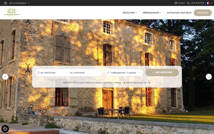Screenshot of bastide-adrech.com