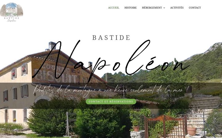 Screenshot of bastidenapoleon.com