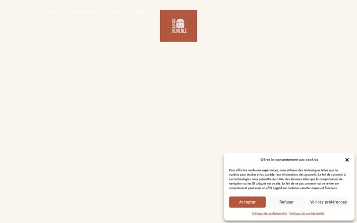 Screenshot of bastideremence.com