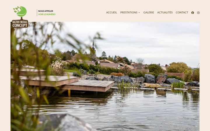 Screenshot of bastien-concept-paysage.fr