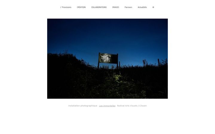 Screenshot of bastiencapela.fr