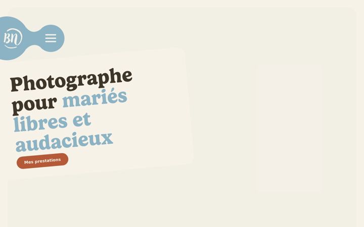 Screenshot of bastiennicolasphotographe.fr