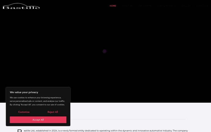 Screenshot of bastille.bg