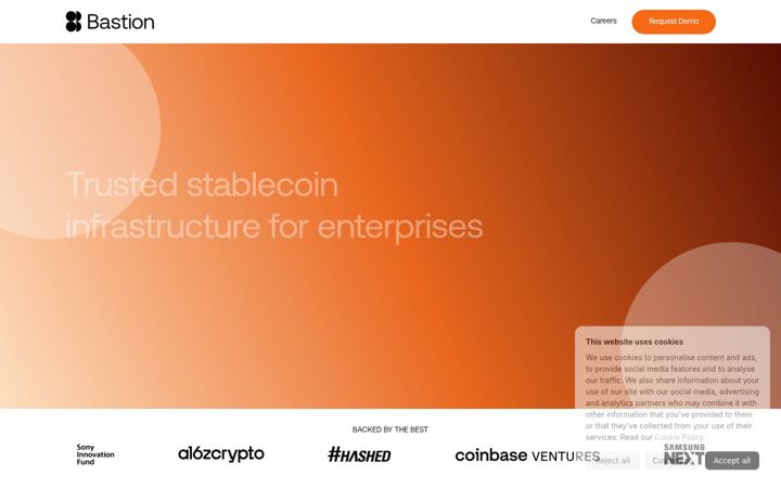 Screenshot of bastion.com