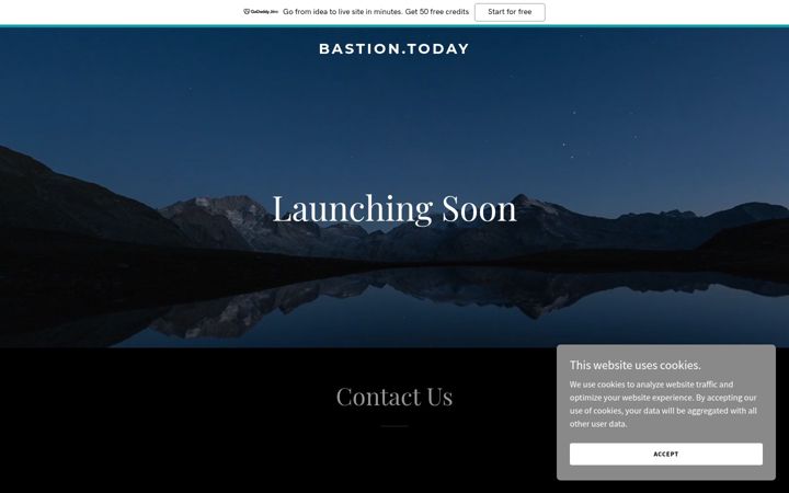 Screenshot of bastion.today