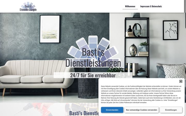 Screenshot of bastis-dienstleistungen.de