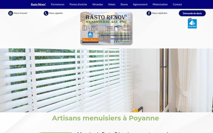 Screenshot of basto-renov.fr