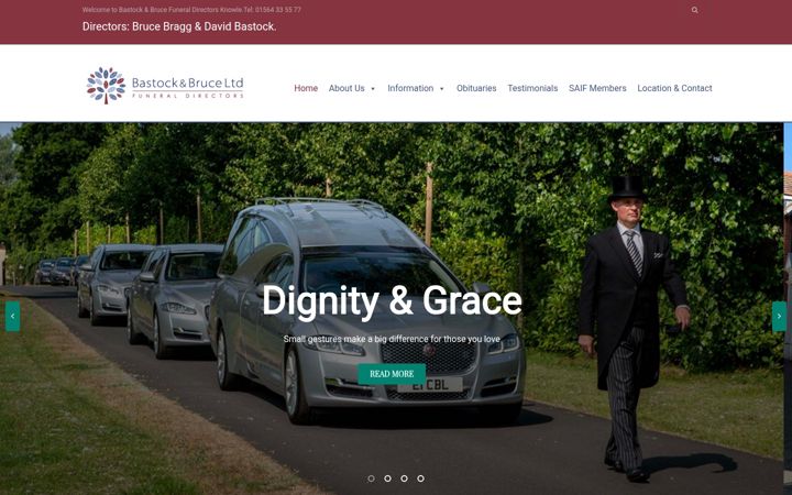 Screenshot of bastockandbruce.co.uk
