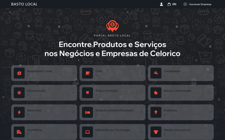 Screenshot του bastolocal.pt