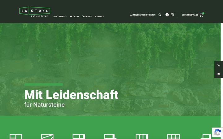Screenshot of bastone.ch