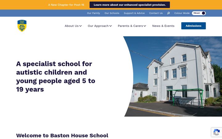 Zrzut ekranu bastonhouseschool.org.uk