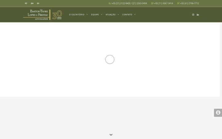 Screenshot of bastostigre.com.br