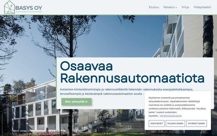 Screenshot of basys.fi