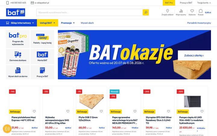 Screenshot von bat.pl