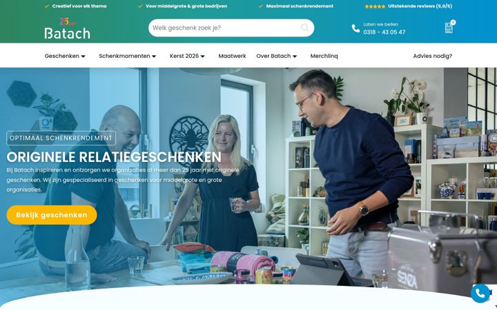 Screenshot of batach.nl