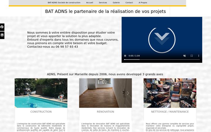 Screenshot of batadns.fr