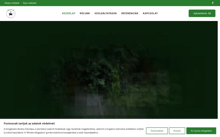 Screenshot of batagardens.hu